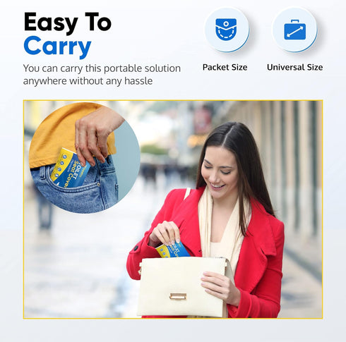 Pack 50 Toilet Seat Covers Disposable Flushable Travel of XL-Disposable Toilet Seat Covers-Biodegradable Paper-Kids Men