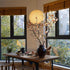 19.68" Lampshade(1 Pack) White Round Paper Lanterns, Chinese/Japanese Paper Lantern Pendant Light, Large Hanging Paper