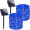 Extra-Long 144FT Solar String Lights for Outside, 2 Pack 400LED Solar Fairy