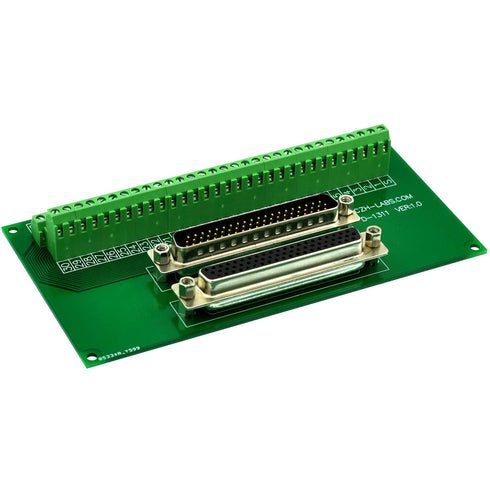 CZH-LABS DB62HD DSUB Male/Female Header Breakout Board, D-SUB Breakout Moudle.