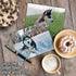 The Best Card Company - 10 Adorable Blank Dog Cards, Assorted Pet Breeds, Boxed Set - Alaskan Huskies AM6827OCB-B1x10