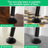 Jammer 1Pack Sliding Glass Door Lock & Door Stoppers Security Bar Keep Your Home Security, Adjustable