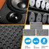 5 8 Inch Therwen Pcs Textured Paint Roller Bed Liner Roller Covers and Frame Kit Orange Peel Texture Roller Roll on Bed