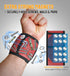 15 HiRui Magnetic Wristband for Tools Ultra-Strong Neodymium Magnets Hold Screws, Nails & Bits, Dual Pockets HandsFree