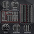NELOMO 11.8 7.9 Toolbox Toolbox X Reference Card Accessories Conversion Chart Card SAE Metric Ruler Standard Metric