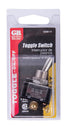 Gardner Bender GSW-11 Heavy-Duty Electrical Toggle Switch, SPST, ON-OFF, ¾ HP 125-250V AC, Screw Terminal