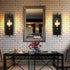 Set FRIDEKO HOME Wall Sconces of Two - Black Sconces Wall Lighting Rustic Wall Lamp Wall Mounted Light Wall Light