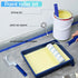 Dekonmon 23Pcs 9"&4" 4x9"/4x4" 4 Upgraded Paint Roller Kit - Frames, Microfiber Covers, Paint Tray with Liners, Roller