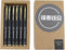 Fengtaiyuan P18 Black Gel Ink Rollerball Pens, 0.5mm Extra Fine, Quick-Drying Ink, 18-Piece Box, Comfortable Grip