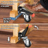 SPACEKEEPER Workbench Casters Kit, 720 Lbs Heavy Duty Retractable Caster Wheels for Workbenches and Machinery, 4 Pack