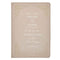 When She Speaks Proverbs 31 Woman Bible Verse Inspirational Notebook w/Ribbon Marker and Lined Pages, Ivory Faux