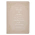 When She Speaks Proverbs 31 Woman Bible Verse Inspirational Notebook w/Ribbon Marker and Lined Pages, Ivory Faux
