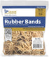 Upgrade Office Supply UPG23716 Rubber Bands, Size #16 (2-1/2" x 1/16"), 1/4 lb. Bag, Approx. 450 Bands, Natural Crepe, Made in USA