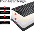 MABOZOO Relief,18 16 6 inch Extra Thick Chair Cushions,Office Chair Booster Seat Cushion to Raise Seat Height for Pain
