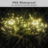4 480 2 100182987 FOOING Pcs Solar Garden Lights Solar Firework Lights, LED Solar Powered String Light Modes Twinkling