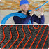 MECCANIXITY Spring Tube Bender, OD 18.8mm Steel Pipe for 3/4" PVC Pipe, 500mm Length for Home Renovations
