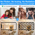 E12 Bulb Dimmable 7W 60W Bulb, 3000K T6 C7 E12 Bulb 60 AC120V Kx-2000 Bulbrite (6 Pack) LED Equivalent to Halogen Warm