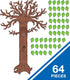 Carson Dellosa 64 pc Tree Bulletin Board Set, Tree Wall Decor and Leaf Cutouts for Classroom Decor, Fall Bulletin Board Decorations, Family Tree, Daycare, and Sunday School Decorations for Classroom by Carson Dellosa Education