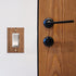 4 (13 8.2cm,Single DoubleFill Pcs Walnut Wood Light Switch Cover Brown Outlet Covers Wall Plate Decorative Boho Plug