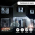 60 LED Mini Christmas Lights Cool White Green Wire String Lighting Indoor Outdoor Xmas Tree Garden Holiday Party Decor