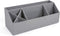 BIGSO BOX OF SWEDEN Elisa Desktop Organizer, Durable Office Supplies Organizer with 7 Compartments, Grey