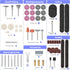 HARDELL 227pcs Rotary Tool Accessories Kit, 1/8" Shanks, Universal Fitment for Cutting, Polishing, Grinding