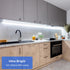 24in, 6000K 110V-120V Counter, Closet, maylit Under Cabinet Strip Lighting Plug in Ultra Bright Small LED Light Bar