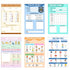 4x6 Inch Kids Pretend Play Notepads Imaginative Role Play Bundle Police Role