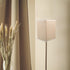E27 Bulb Amosfun Square Fabric Lampshade Replacement Linen Lamp Cover for Bedside Table Lamp Floor Lamp Shade, Suitable