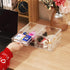 Office Organization and Storage with 4 Drawers Office Desktop Drawers,Plastic Makeup Organizer Containers Bins With Drawers Desk Organization Pull Out Small craft Storage Case Box Cube,Pack of 1 by Cq acrylic