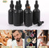 2oz Glass Dropper Bottle, Preety Texture Tincture Bottles with Precise Scales Eye Dropper, Leak-Proof Design (Black