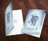 Happy New Year Cards by One Jade Lane, Winter White, 5x7, Set of 18 Holiday Cards & Envelopes