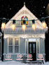 Adirxon (2-Pack) 50FT 50 C9 Bulbs LED Outdoor Christmas Lights, Waterproof & Connectable String Lights for Holiday