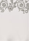 Great Papers! Silver Damask Foil Flat Cards with Envelopes, 5.5"x7.75", 10 Count