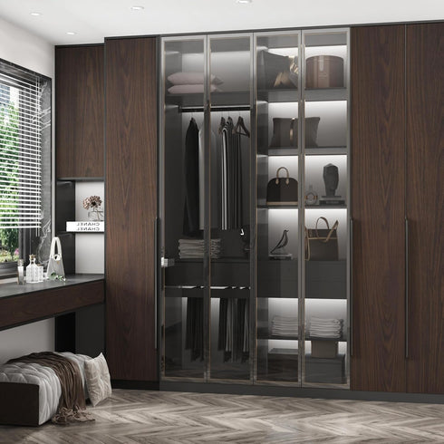 24"118" JSEVEM Dark Brown Black Walnut Wood Wallpaper Peel and Stick Waterproof Darker Brown Walnut Wood Grain Contact