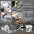 Metal Roofing Screws 10 x 1-1/2 inch, Brite White Hex Head Sheet Metal Roof Screw with EPDM Washer (250Pcs)