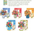 Set 5 6 Inch 3D Pack 5 Freshcut Paper Pop Up Cards, of Thank You Mini Bouquets with Matching Card, Popup Forever