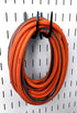 Wall Control Slotted Pegboard U-Hook, 4" Peg Hook Reach, 2-Hook Pack (Black)