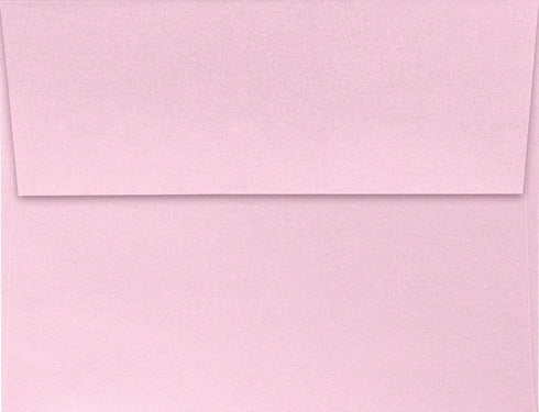 LUXPaper A2 Invitation Envelopes | Peel & Press | 4 3/8" x 5 3/4" | Rose Quartz Metallic | 80lb. Text | 50 Qty