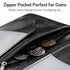 2 Server Book with Zipper Pockets, Leather Server Books for Waitress, Waiter Book, Sturdy Waitress Book with Money