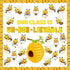 Bee Bulletin Board Decorations Set, gisgfim Summer Spring Sunflowers Borders Cutouts for Classroom Teacher Decor