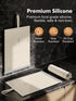 4 3 Countertop Food Warming Mat, Electric Food Warming Tray with Adjustable Temperature, Timer, Full Surface Heating