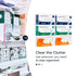 Glove Holder for Wall Mount - Durable Acrylic Glove Box Holder for Disposable Gloves, Clear Dispenser