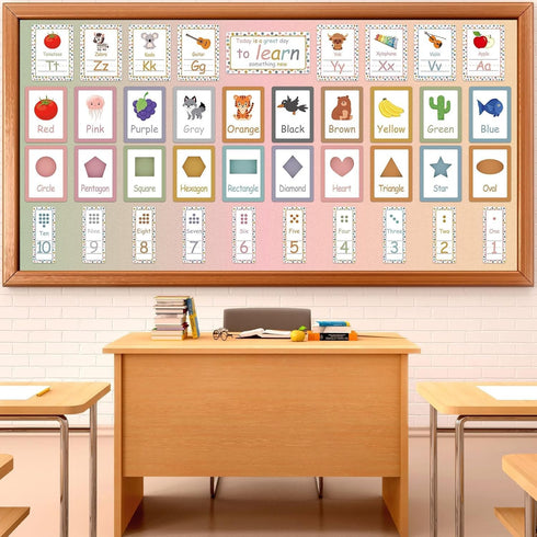 Boho Bulletin Board Paper Roll - Fade Resistant Pink Bulletin Board Background Paper for Classroom Decoration