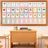 Boho Bulletin Board Paper Roll - Fade Resistant Pink Bulletin Board Background Paper for Classroom Decoration