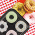 10pcs 4-compartment 550g Packing Toyvian Black Square Fruit Storage Boxes Disposable Food Storage Containers Multi-grid