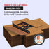 Tape Logic TLM2BKK Easy-Fold Mailers, 12 1/8" x 9 1/8" x 2", Kraft, Pack of 50
