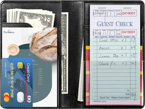 2000 (20 Methdic Guest Checks Waitress Notepad for Restaurants Orders Server Note Pads Books)