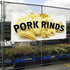 Fastasticdeals 4 Grommets 24x36Inches Vinyl Banner Multiple Sizes Pork Rinds Restaurant Cafe Bar C Restaurant & Food
