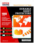 Office Werks 1000 Sheet Protectors, 8.5 x 11 Inch Clear Page for 3 Ring Binder, Durable Top Loading Plastic Sleeves